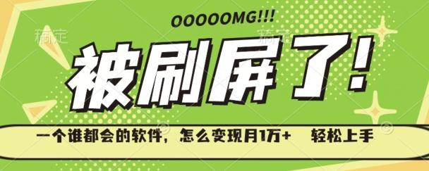 一个谁都会的软件，怎么变现月1万+轻松上手-huitchan