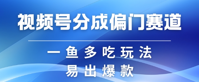 视频号创作者分成计划偏门类目，容易爆流，实拍内容简单易做【揭秘】-huitchan网创