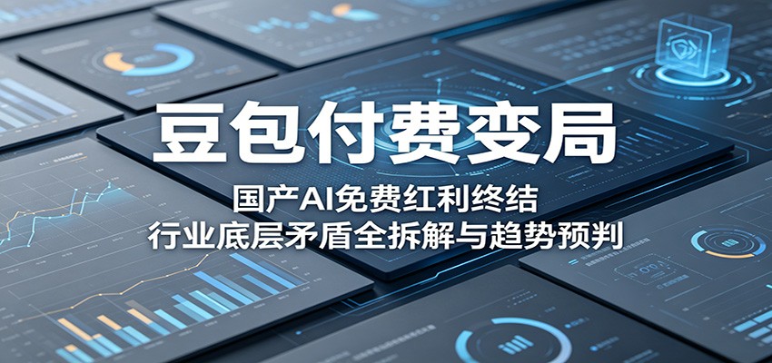 豆包付费变局：国产AI免费红利终结，行业底层矛盾全拆解与趋势预判-huitchan