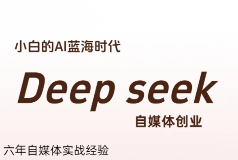 冰冰老师·普通人如何利用Deepseek创业-huitchan网创