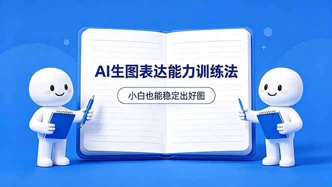 AI生图不是做漂亮图，而是表达能力。这套方法让小白也能稳定出好图-huitchan网创
