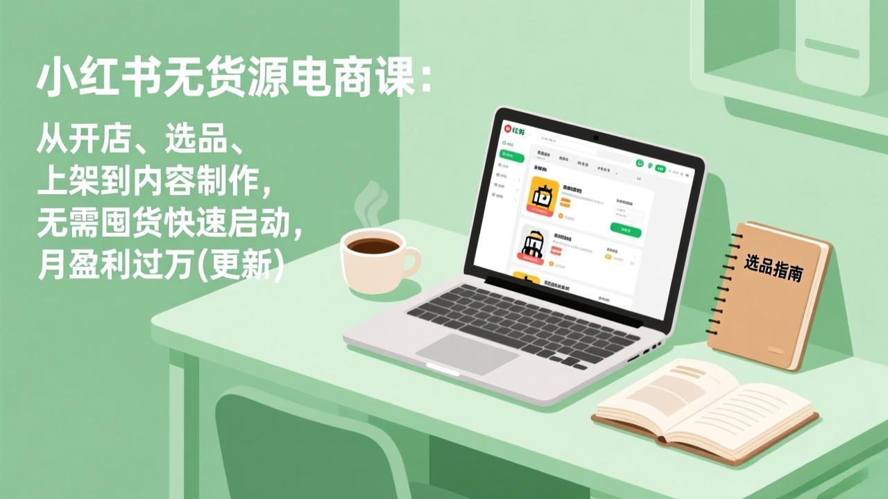 小红书无货源电商课(5月12更新-huitchan网创