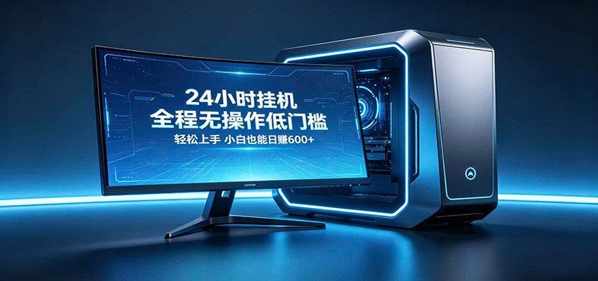 三角洲自动跑刀，纯自动挂机项目，零基础小白躺赚无忧-huitchan网创