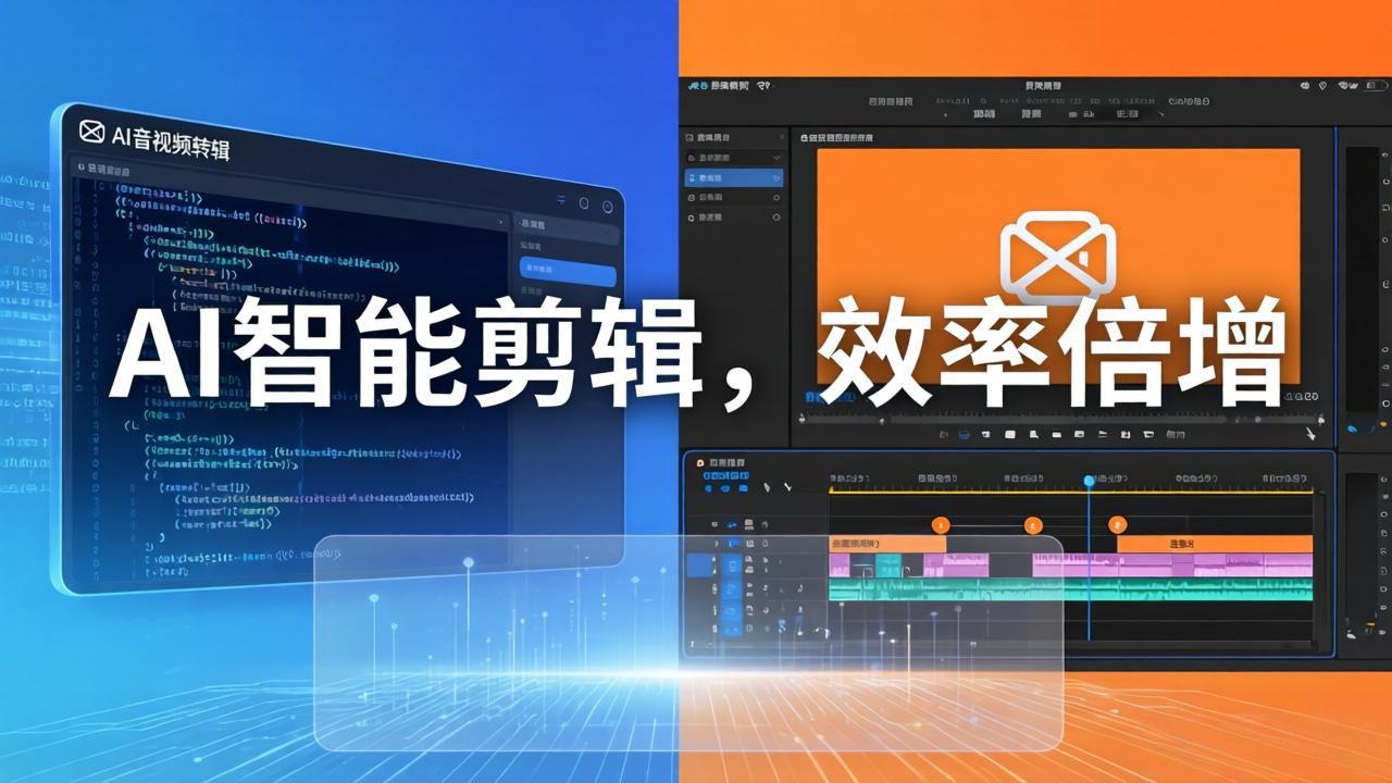 AI剪辑入门到精通实战：千问音视频转写+AI筛选文案+剪映精剪，一套SOP让你剪视频效率翻10倍-huitchan网创