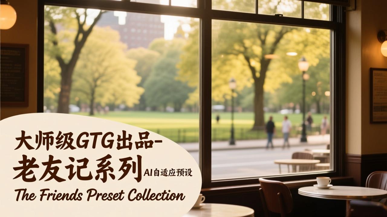 大师级GTG出品-老友记系列AI自适应预设The Friends Preset Collection-huitchan网创
