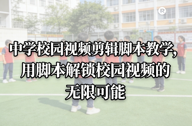 中学校园视频剪辑脚本教学，用脚本解锁校园视频的无限可能-huitchan网创
