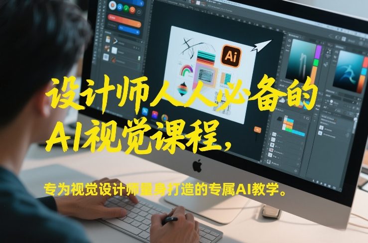 设计师人人必备的AI视觉课程，专为视觉设计师量身打造的专属AI教学-huitchan网创