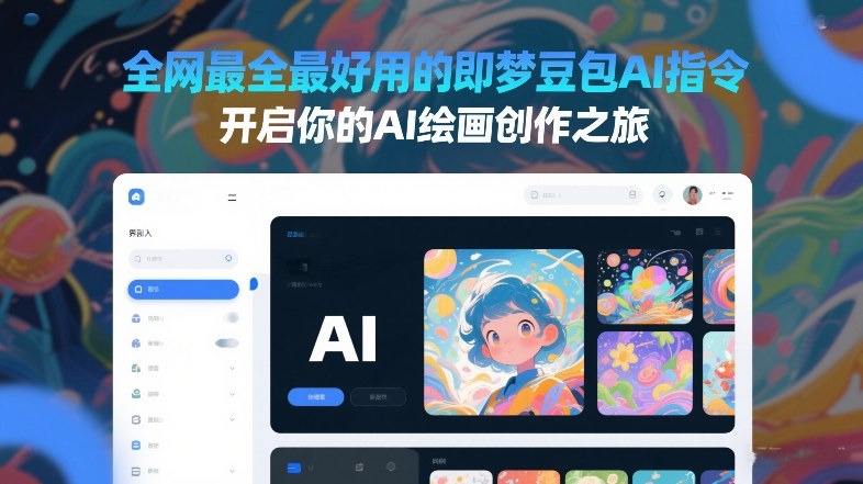 全网最全最好用的即梦豆包AI指令，开启你的AI绘画创作之旅-huitchan网创