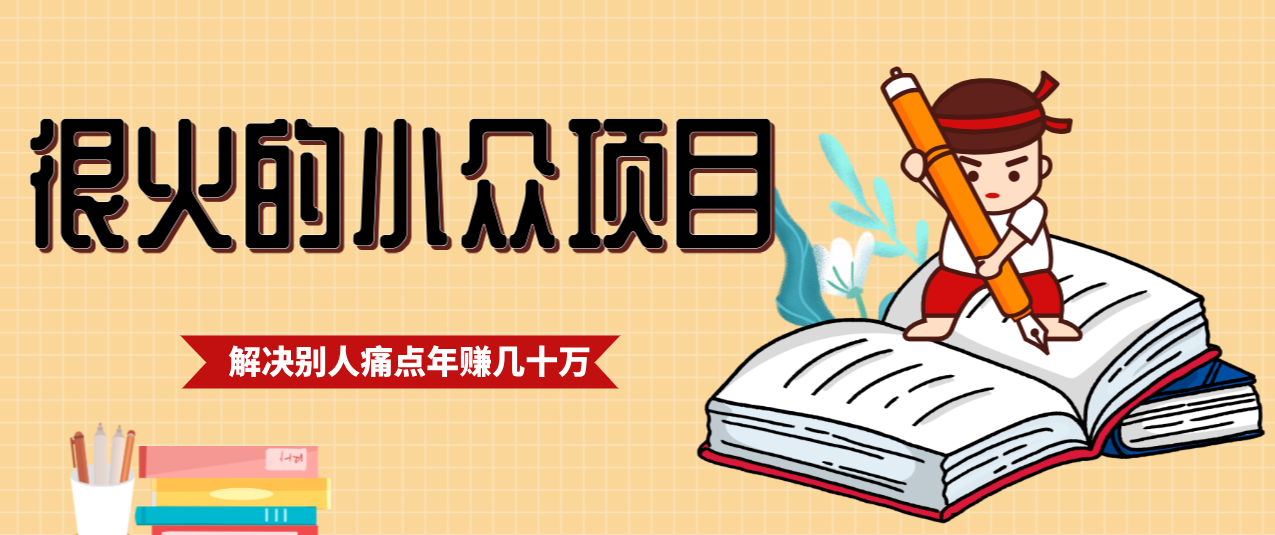 一直都很火的小众项目，抓住应届生求职痛点，这个小众项目年入几十万的底层逻辑-huitchan网创
