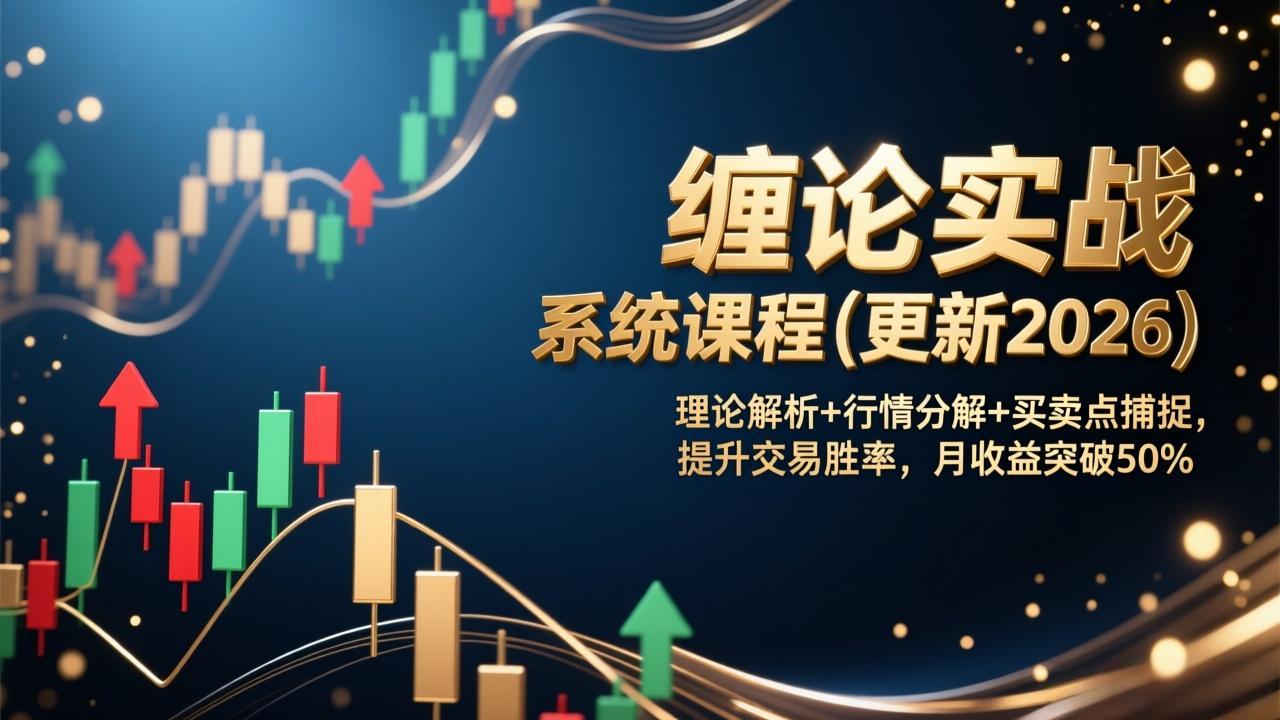 缠论实战系统课程(更新2026-huitchan网创