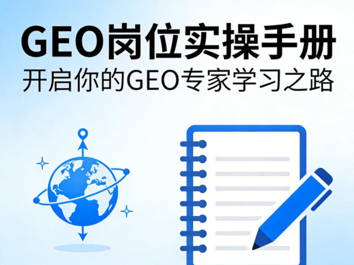 GEO岗位实操手册，开启你的GE0专家学习之路-huitchan网创