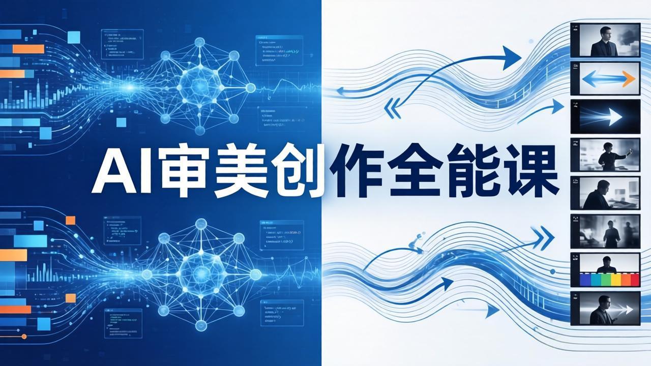 AI审美创作全能课：MJ+Seedance+模型训练+影视分镜+编剧，一站式掌握AI艺术创作-huitchan网创