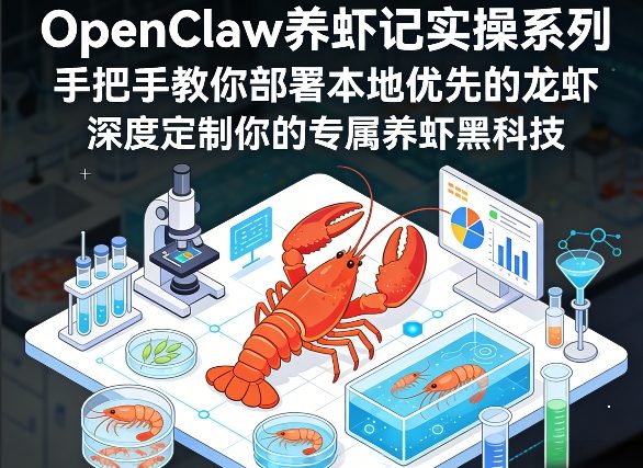 OpenClaw养虾记实操系列，手把手教你部署本地优先的龙虾，深度定制你的专属养虾黑科技(更新)-huitchan网创