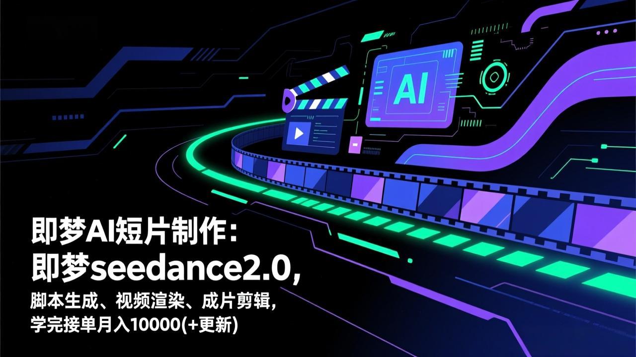 即梦AI 短片制作(更新-huitchan网创