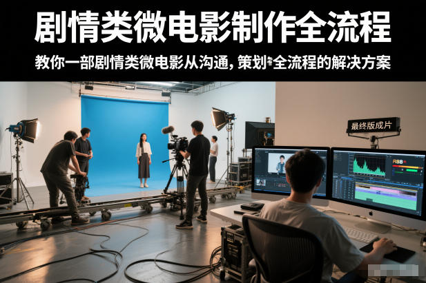 剧情类微电影制作全流程，教你一部剧情类微电影从沟通，策划到拍摄制作全流程的解决方案-huitchan网创