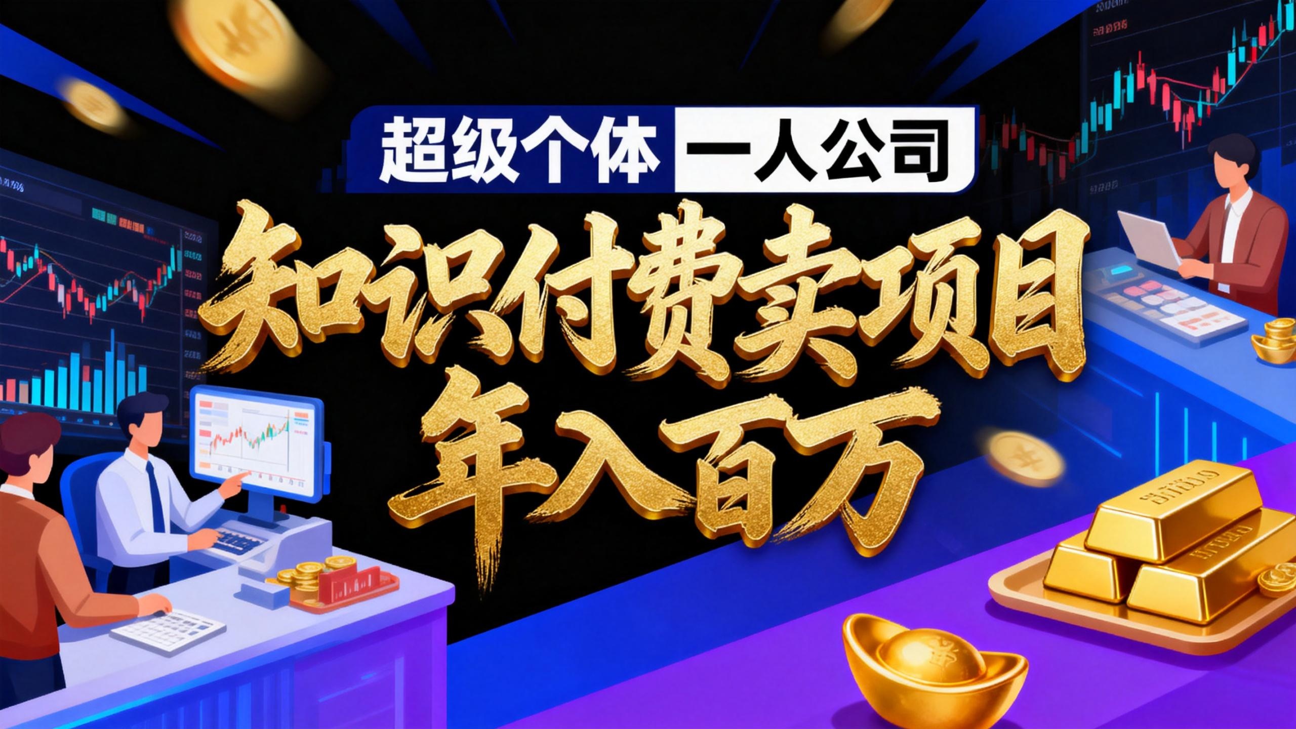 2026年“超级个体一人公司”私域卖项目年入百万，个人IP-精准引流-项目包装-转化成交-huitchan网创