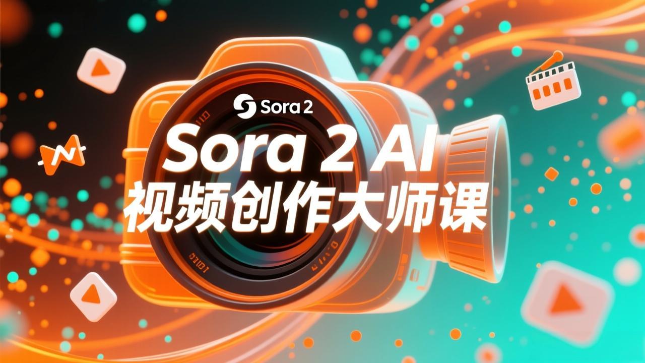 如何利用Sora 2创建流行AI人工智能视频大师班教程：掌握创作全流程，产出百万播放内容-huitchan网创