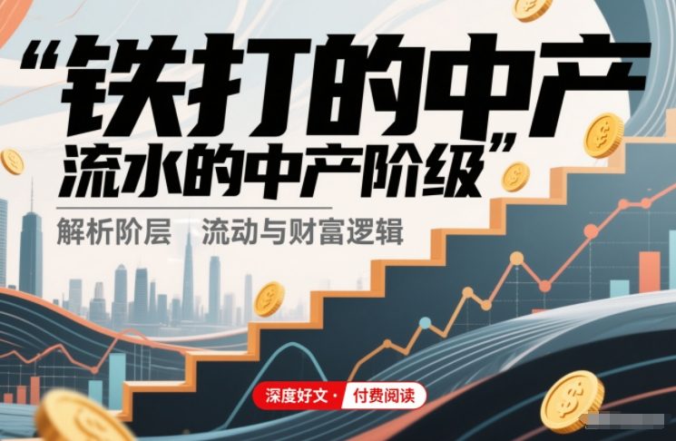 付费文章：铁打的中产，流水的中产阶级-huitchan网创