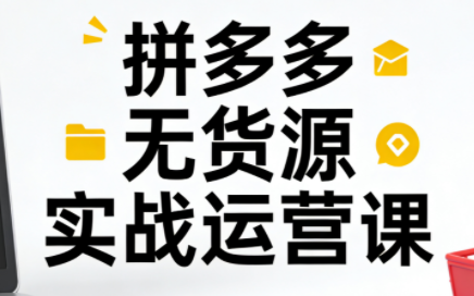 子枫老师·拼多多无货源实战运营课(更新12月)-huitchan网创