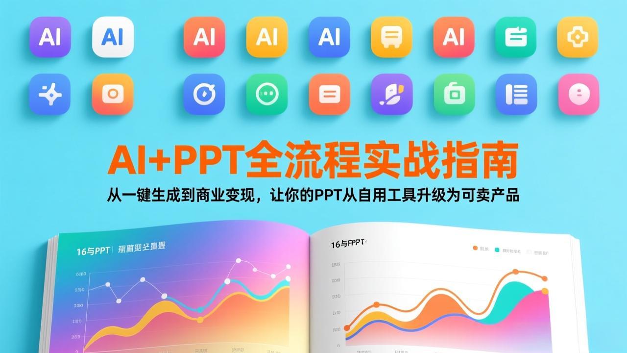 AI+PPT全流程实战指南：从一键生成到商业变现，让你的PPT从自用工具升级为可卖产品-huitchan网创