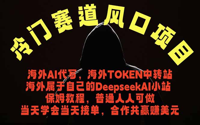 冷门赛道风口项目 海外AI代写！0成本运作完全免费！当天注册当天接单，接单接到手抽筋，无脑...-huitchan网创