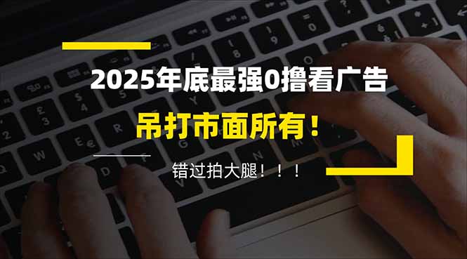 懒人福利！每天 20 分钟刷广告，动动手指轻松赚 100+，碎片时间就能做！-huitchan网创