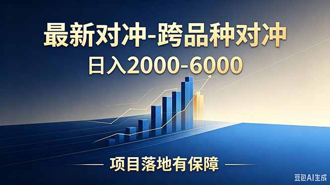跨品种对冲震撼首发！日收益2000-6000+，项目绿色长久，安全稳健，合规靠谱，可批量放大-huitchan网创