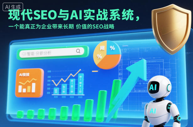 现代SEO与AI实战系统，一个能真正为企业带来长期价值的SEO战略(英语+中文字幕)-huitchan网创