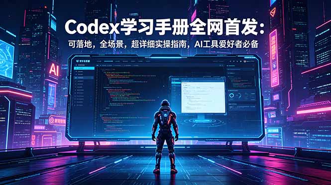 Codex学习手册全网首发：可落地，全场景，超详细实操指南，AI工具爱好者必备-huitchan网创